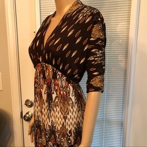 Brown “Cristinalove” Summer Dress